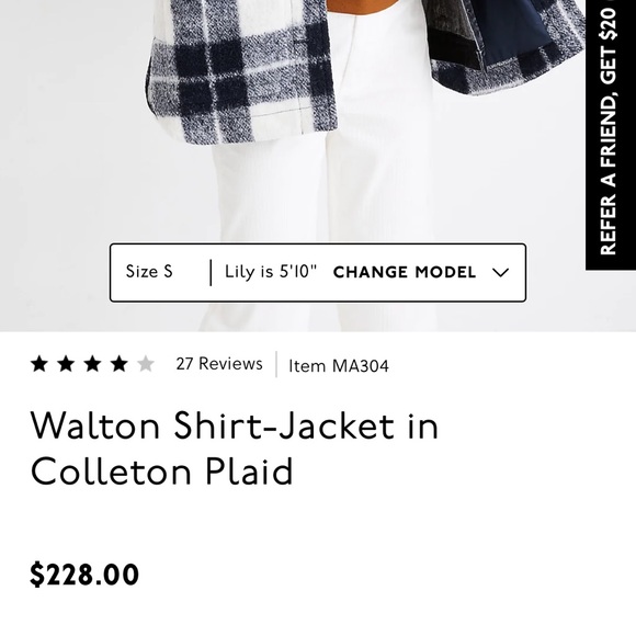 Madewell Walton Shirt-Jacket in Colleton Plaid - Picture 5 of 6